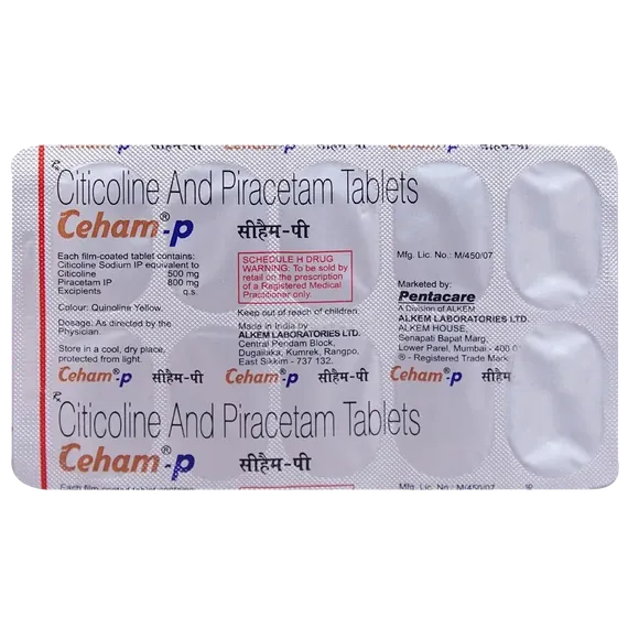 ceham p tablet 10's